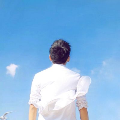 甜蜜幸福背影头像一男一女 00后学生专属情侣背影头像大全