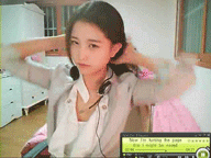韩国MM表情 李由美QQ表情