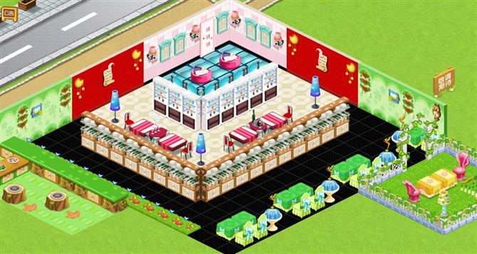 悬疑式主题的QQ餐厅原创装修大集合 暗堡