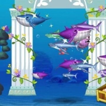 QQ梦幻海底漂亮创意装扮 美丽装修图