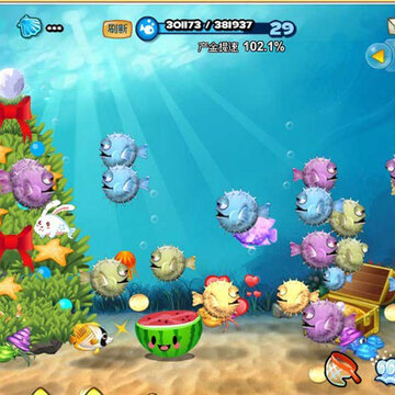 QQ梦幻海底漂亮创意装扮 美丽装修图