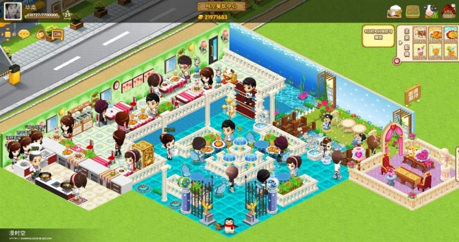 QQ������Ч��װ�� ˮ�ϻ�԰��ӫ������