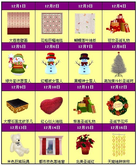 QQ����12��ʥ������ ��¼�������üҾ�