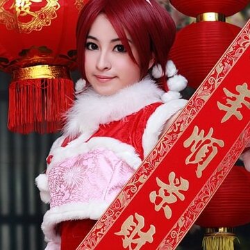 Ϊ�㴩�Ϻ�ɫ����_2011����ϲ��Ů��QQ�ռ�ͼƬ�ز�