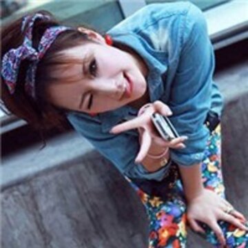 2011可爱女生自白头像