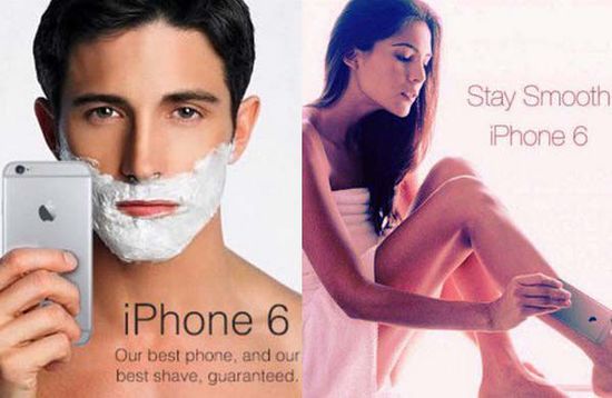 iPhone6头发门苹果剃须刀
