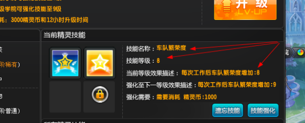 飞车车队繁荣加成技能书