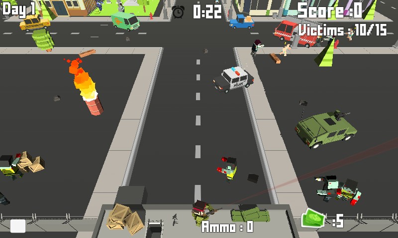 Pixel Shooter Zombie(���ؽ�ʬ����ƽ��)v1.0.1 ���޽�Ұ�