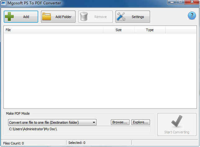 Mgosoft PS To PDF Converter8.2.589 破解版
