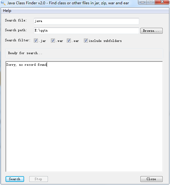 Java Class Finder2.0 破解版