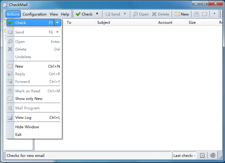 Desksoft CheckMail5.10.0 破解版