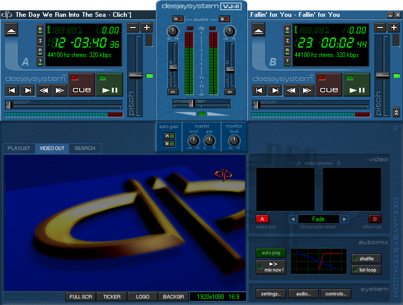 DeejaySystem DJ Audio & Video Mixer3.5.0 ƽ