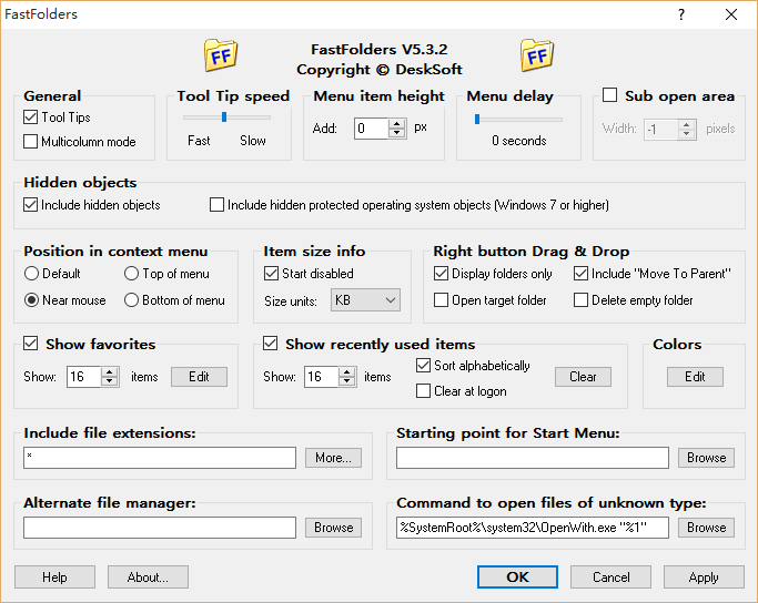 DeskSoft FastFolders5.3.2 ƽ