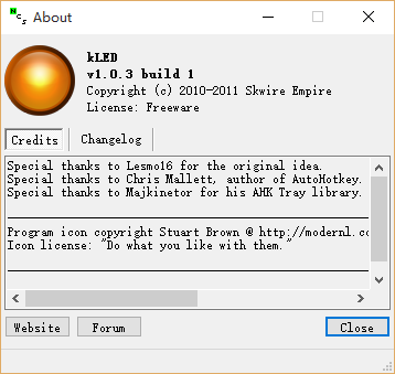 键盘锁显示工具kLED1.0.3 绿色版