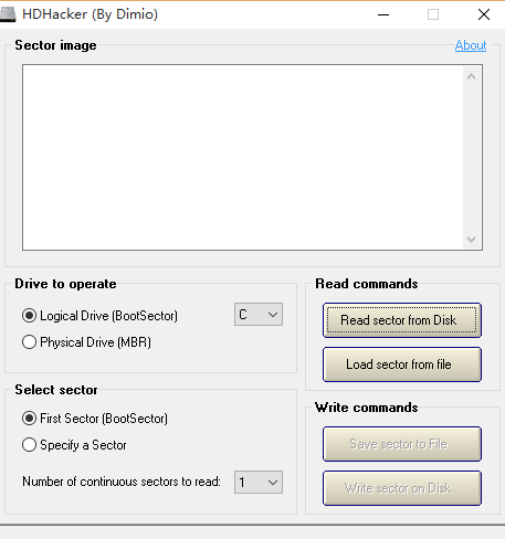 MBR和引导扇区管理HDHacker1.4 绿色版