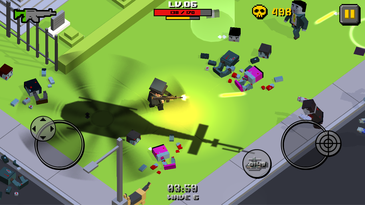 ���齩ʬ��սCube Zombie Warv1.1.7 ��׿��