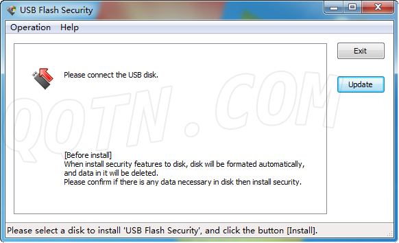 USE���氲ȫUSB Flash Security4.11 �ٷ���
