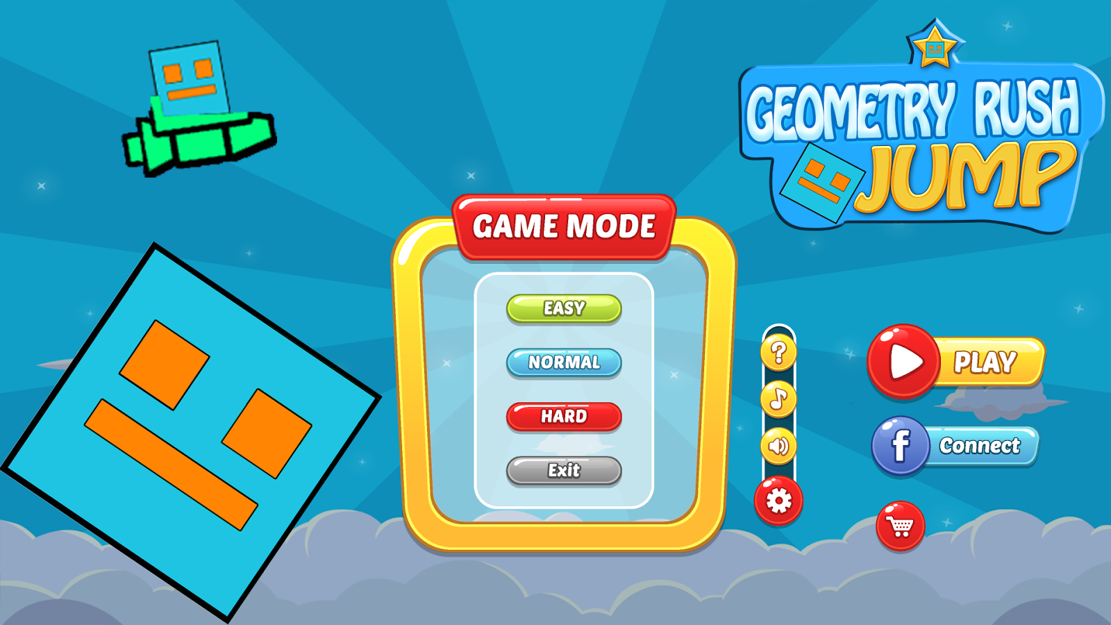 ������ԾGeometry Rush Jumpv1.0 ��׿��