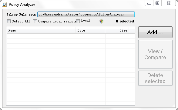 Policy Analyzer策略分析器2.0