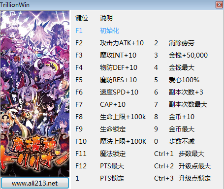 万亿魔坏神XXIV项修改器下载1.0 peizhaochen版