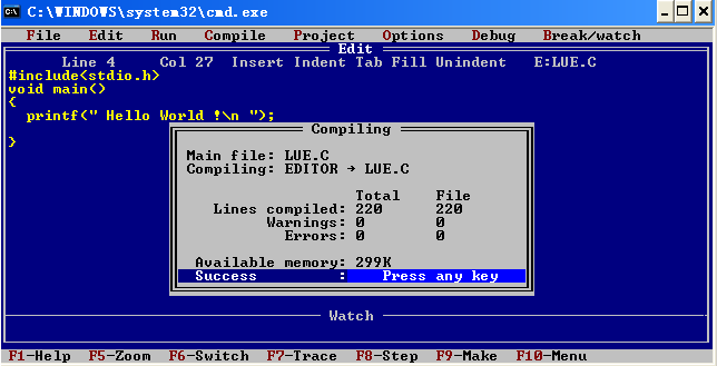 Turbo C 2.0绿色官方版