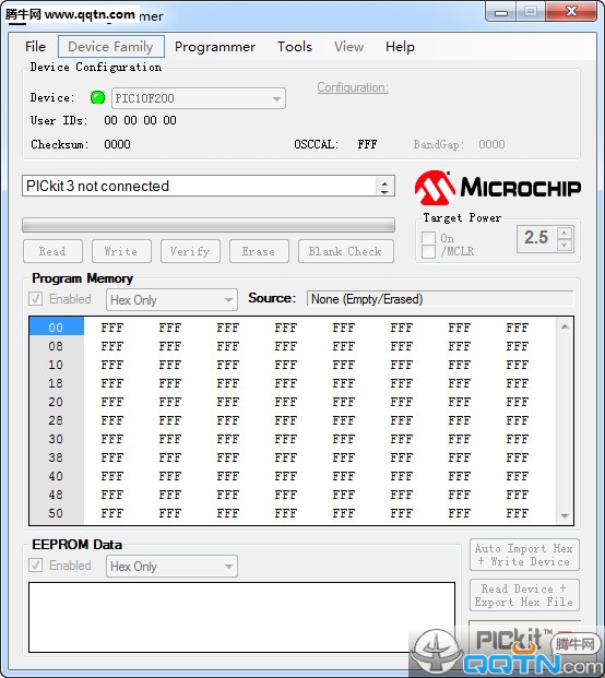 PICkit3独立烧写软件1.0 官方版