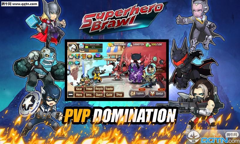 ����Ӣ������Superhero Brawlv1.0 ��׿��
