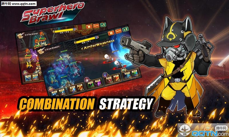 ����Ӣ������Superhero Brawlv1.0 ��׿��