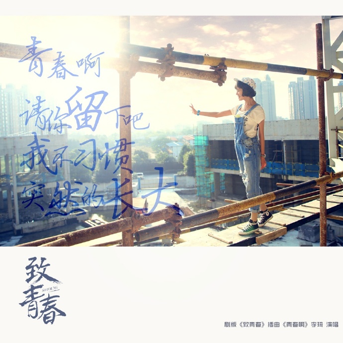 电视剧致青春插曲青春啊海报图片高清完整版资源