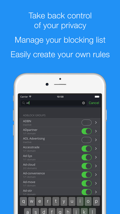 AdBlock���iOS������v2.6.1 iphone/ipad��