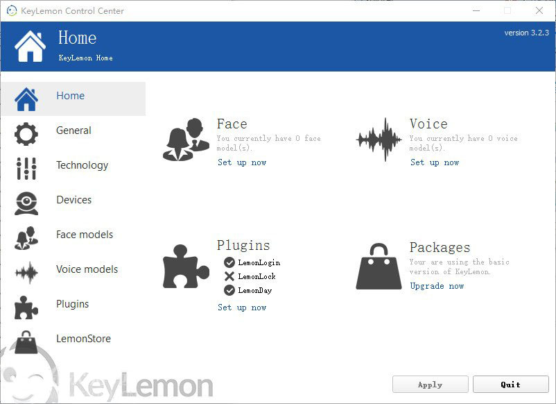 KeyLemon人脸识别开机软件v1.2 官方版
