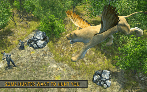 Flying Lion - Wild Simulator(ʨ)v1.0 ׿