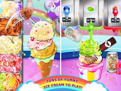 Rainbow Unicorn Ice Cream(�ʺ�������Ϸ����)v1.0 ��׿��