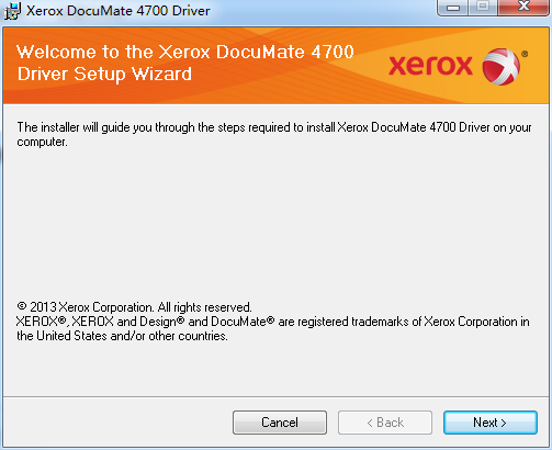 施乐DocuMate 4700驱动下载