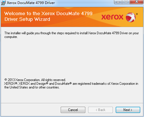 施乐DocuMate 4799驱动下载