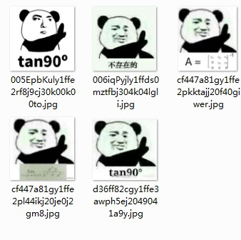 熊猫不存在tan90度表情包下载完整版