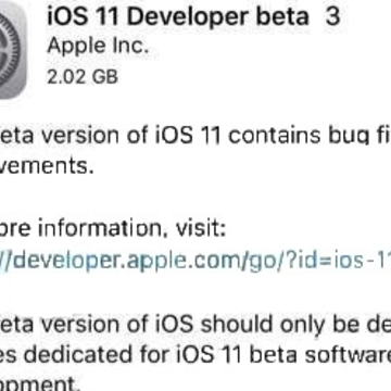 ios 11 beta3�����ļ��ٷ�������