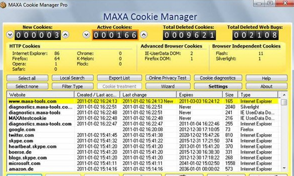 Cookies Managerv1.1 �ٷ���