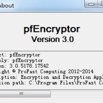 pfEncryptor