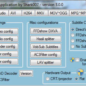 Shark007 Advanced Codecs