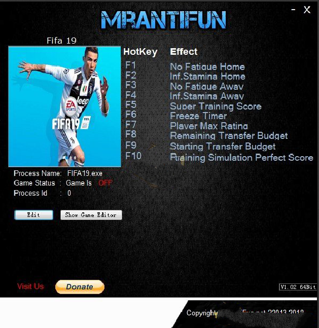 FIFA19ʮ���޸���