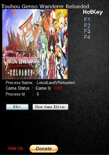 不可思议的幻想乡四项修改器v2018.11.26 MrAntiFu版