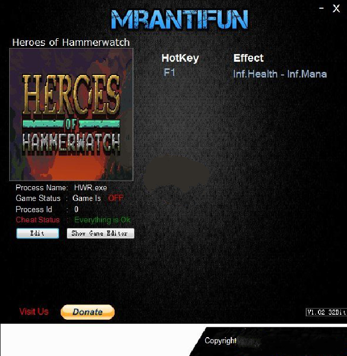 铁锤守卫英雄MrAntiFun修改器 铁锤守卫英雄MrAntiFun修改器
