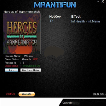 铁锤守卫英雄MrAntiFun修改器 铁锤守卫英雄MrAntiFun修改器
