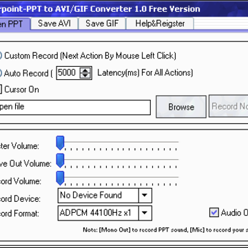 PowerPoint-PPT to AVI GIF Converter