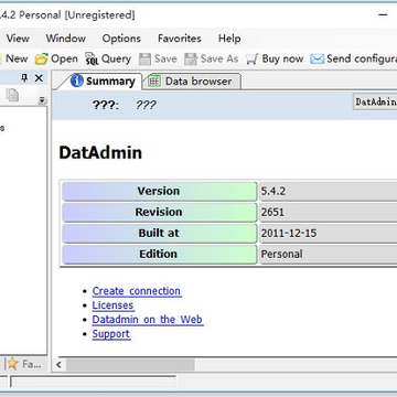 DatAdmin Personal DatAdmin Personal