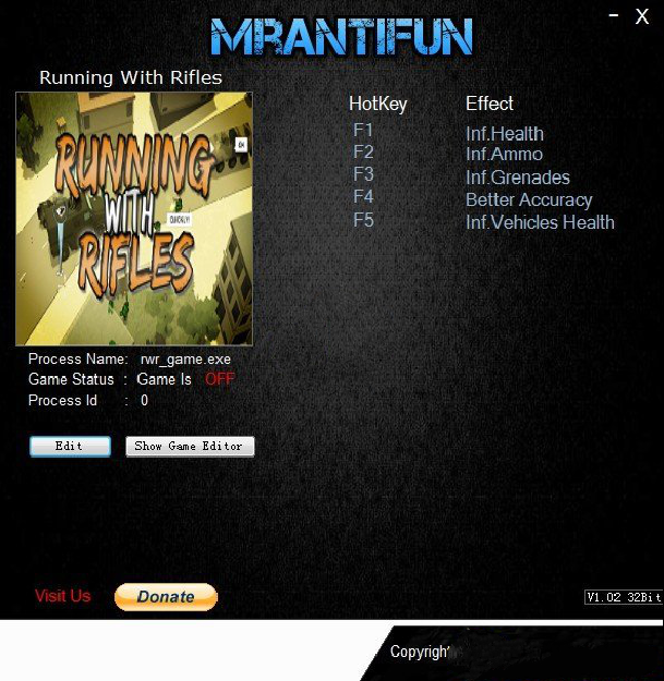 小兵步枪MrAntiFun修改器 小兵步枪MrAntiFun修改器