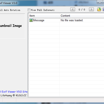 KUSO Exif Viewer