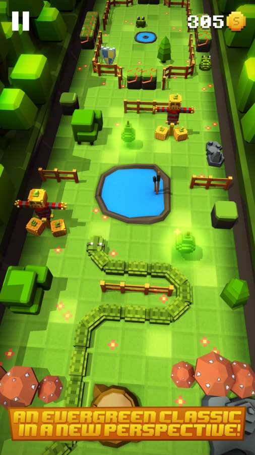 Blocky Snakes(����̰�����ƽ��)v1.1 ��׿��