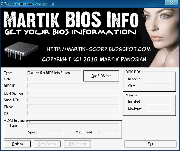Martik BIOS InfobiosԶߣv1.2 İ
